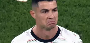 Neye uğradığını şaşırdı Ronaldo’ya tarihi kırmızı kart