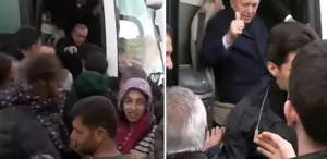 Erdoğan, yanına çağırdığı adama tek bir soru sordu