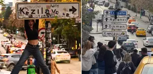 Ankara Büyükşehir Belediyesi viral olan tabelanın etrafına dikenli tel çekti