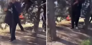 Mide bulandıran iddia Kamerayı görünce apar topar kaçtılar