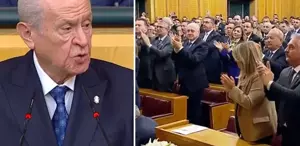 Devlet Bahçeli ’’Darağacı’’ dedi, parti grubu ayağa kalktı