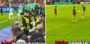 Galatasaray’ın Şampiyonlar Ligi mağlubiyeti sonrası viral olan video