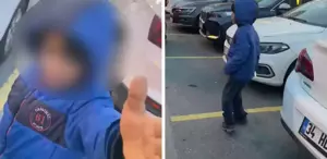 Avcılar’da bir çocuk, mendil almayı reddeden sürücüye saldırdı
