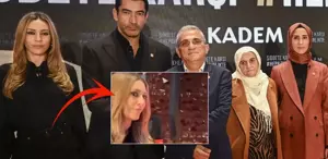KADEM’in lansmanına katılan Sinem Kobal’ın tavırları olay oldu