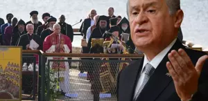 Papa 14. Leo’nun İznik ayini MHP’yi kızdırdı Çok sert tepki