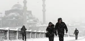 Kara kış İstanbul’a geliyor Tarih verildi, lapa lapa kar yapacak