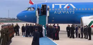 Papa 14. Leo, Lübnan’a gitmek üzere Türkiye’den ayrıldı