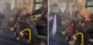 Toplu taşımada taciz skandalı: Genç kız kendisine yapılanlara dayanamadı