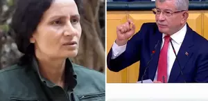 Davutoğlu, tehditler savuran Bese Hozat’a 2013 yılını hatırlattı