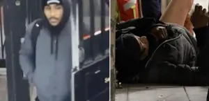 Metroda infial yaratan olay Uyuyan adamı ateşe verip kaçtı