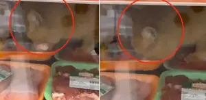 Zincir markette mide bulandıran skandal Gören hemen kayda girdi