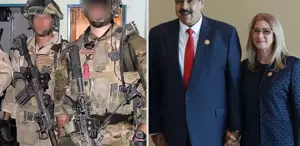 Maduro ve eşi gece yarısı uyurken yatak odalarından sürüklenerek çıkarıldı