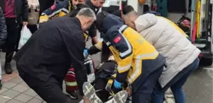 Mağazada alışveriş yaparken merdivenlerden düşen kadın ağır yaralandı