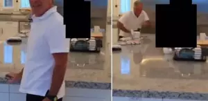 Epstein’in mutfakta kız çocuklarını kovaladığı görüntü ortaya çıktı