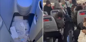 Gökyüzünde skandal: American Airlines uçağını tuvalet suyu bastı