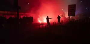 İtalya’da Milano-Cortina Kış Olimpiyat Oyunları’na karşı düzenlenen protestoda olaylar çıktı