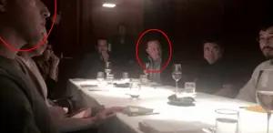 Dünya bu fotoğrafı konuşuyor Masada oturan 2 kişiye bakın