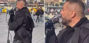 İstanbul’un göbeğinde şarkı söyledi, kim olduğunu fark eden şaştı kaldı