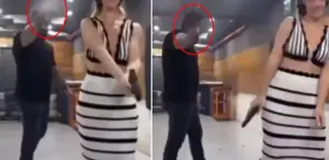 Poligonda akılalmaz görüntü Genç kadının verdiği tepki dikkat çekti