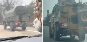 Kendi ülkelerinde Türk askerlerini gören Almanlar hayretler içinde kaldı