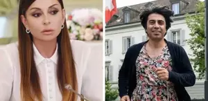 Mihriban Aliyeva’dan muhalif gazeteciye ders niteliğinde cevap ’’Sen değil miydin kadın kıyafeti giyen’’