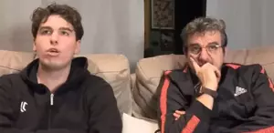 Baba-oğulun zor anları Gördükleri manzarayı hayatları boyunca unutamayacaklar