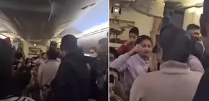 Böylesi görülmedi Tuvaletten kötü kokular yayılınca uçak kalkış noktasına geri döndü