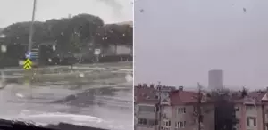 Sıcaklıklar aniden düştü, İstanbul’da kar yağışı başladı