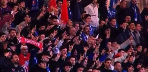 Sarıyer-Amedspor maçı öncesi herkes aynı işareti yaptı