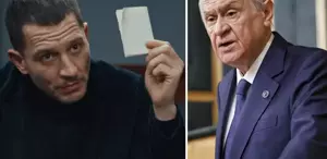 Türk televizyon tarihine geçecek sahne Uraz Kaygılaroğlu, diziden Bahçeli’ye mesaj gönderdi