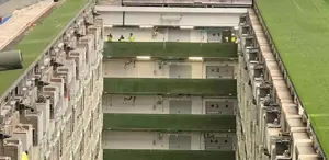 44 milyon euroya mal edilen altyapı olay oldu