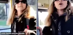 “Savcıyım“ deyip otobüste tehditler yağdıran kadın hakkında karar verildi