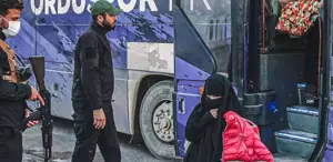 52 Orduspor FK takım otobüsü Suriye’de