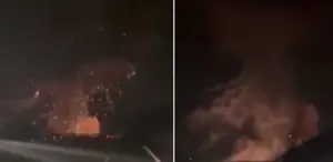 F-16 savaş uçağının düşme anı ortaya çıktı