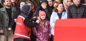 Şehit babaya son veda