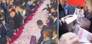 26 milyon doları masaya serdi, işçilerine “Taşıyabildiğiniz kadar alın“ dedi