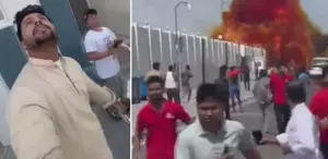 6 ülke hedef oldu İşte İran füzesinin Katar’a düştüğü an