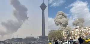 Tahran’da peş peşe patlamalar İşte ilk görüntüler