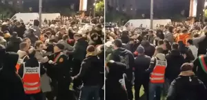 Fas’ta ABD ve İsrail karşıtı gösterilere müdahale edildi