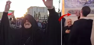 Hamaney’in ölümü sonrası halk yasa boğuldu Kendilerini yumruklayarak ağıt yaktılar