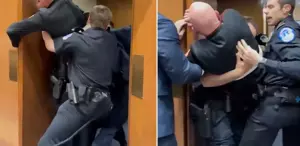 Eski askerin protestosu Kongre’yi karıştırdı: İsrail için İran’la savaşmak istemiyoruz