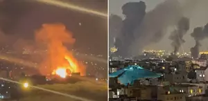 Savaşta 7. gün İran’ın başkenti Tahran’da art arda büyük patlamalar oldu