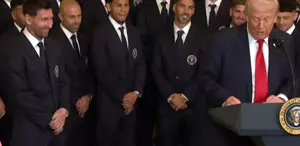 Trump, İran’ı nasıl katlettiğini Messi’nin yanında anlattı