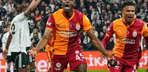 Altın değerinde 3 puan Galatasaray, 10 kişi kaldığı derbide Beşiktaş’ı mağlup etti