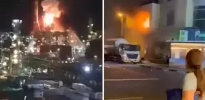 İsrail’e yine füzeler düşüyor İran, petrol rafinerisini hedef aldı