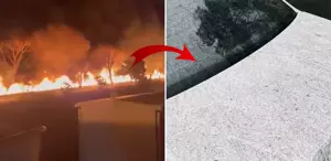 Ateş nehirlerinden sonra petrol yağmuru İran Kızılayı’ndan “zehir“ uyarısı geldi