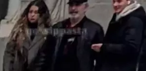 Cem Yılmaz Madrid Havalimanı’nda yeni sevgilisiyle görüntülendi