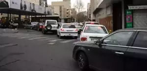 Görüntü İran’dan: Haberi alan akaryakıt istasyonuna koştu