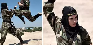 Kadın ninjalar, İsrail askerlerini bekliyor