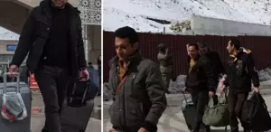 Görüntüler Türkiye sınırından: Savaşın başladığını gördük ve geldik